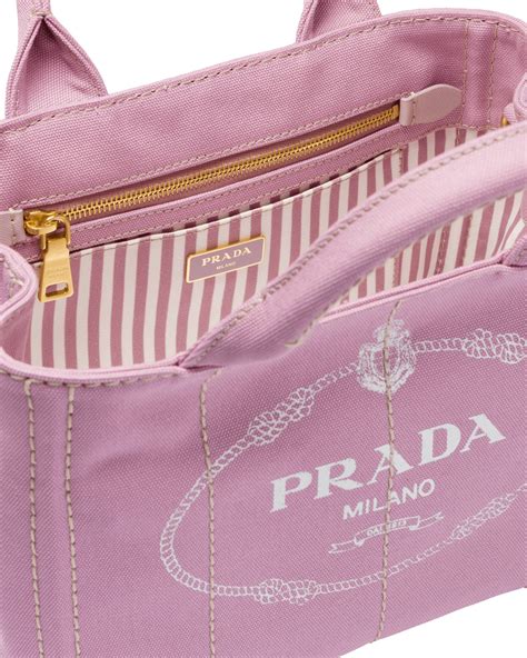 prada cotton canvas tote